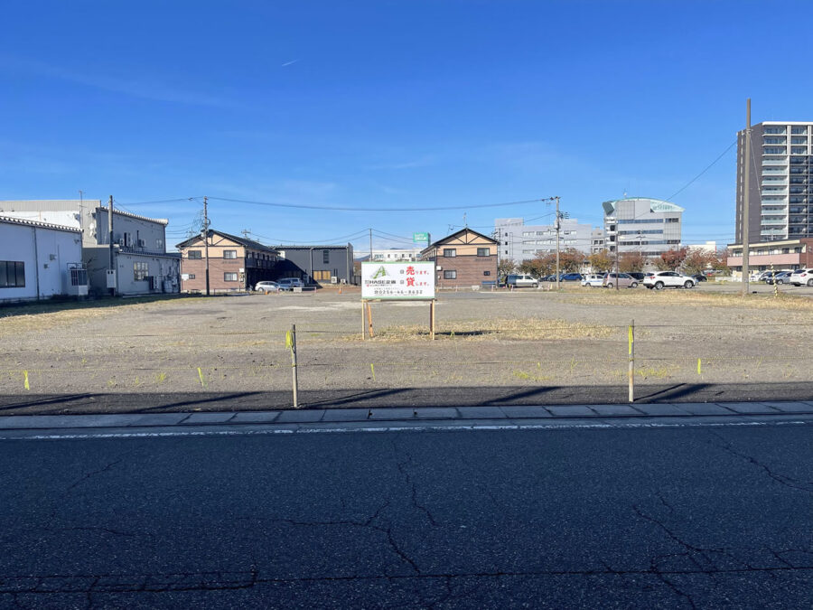 貸土地：下須頃1丁目　事業用地