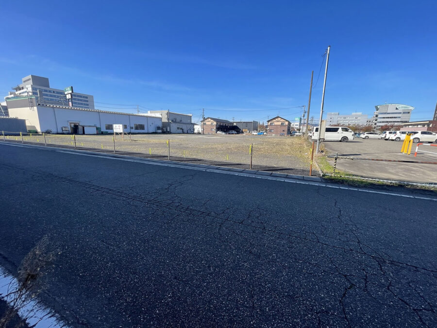 貸土地：下須頃1丁目　事業用地